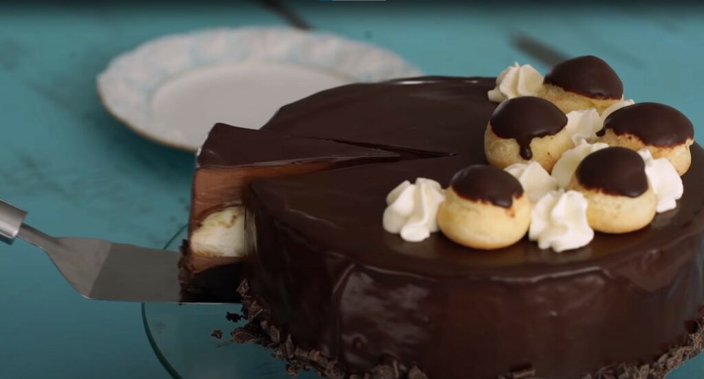 Recept: Profiterole torta