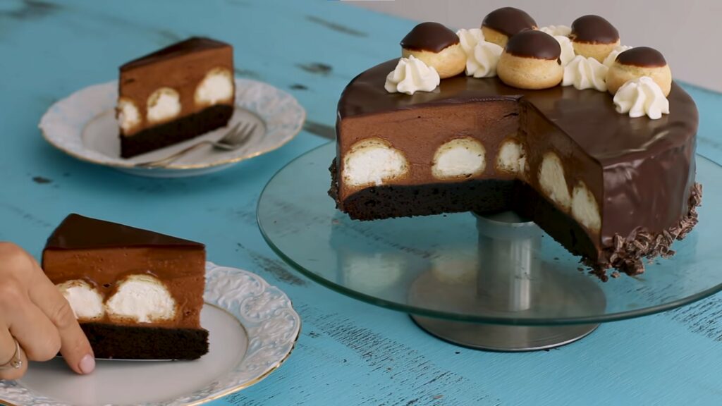 Recept: Profiterole torta