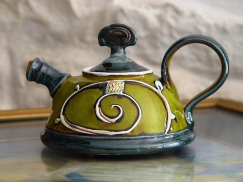 Čajník, keramika